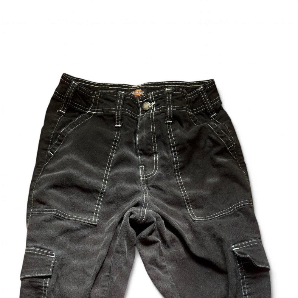 Dickies Women's Black and Brown Trousers
